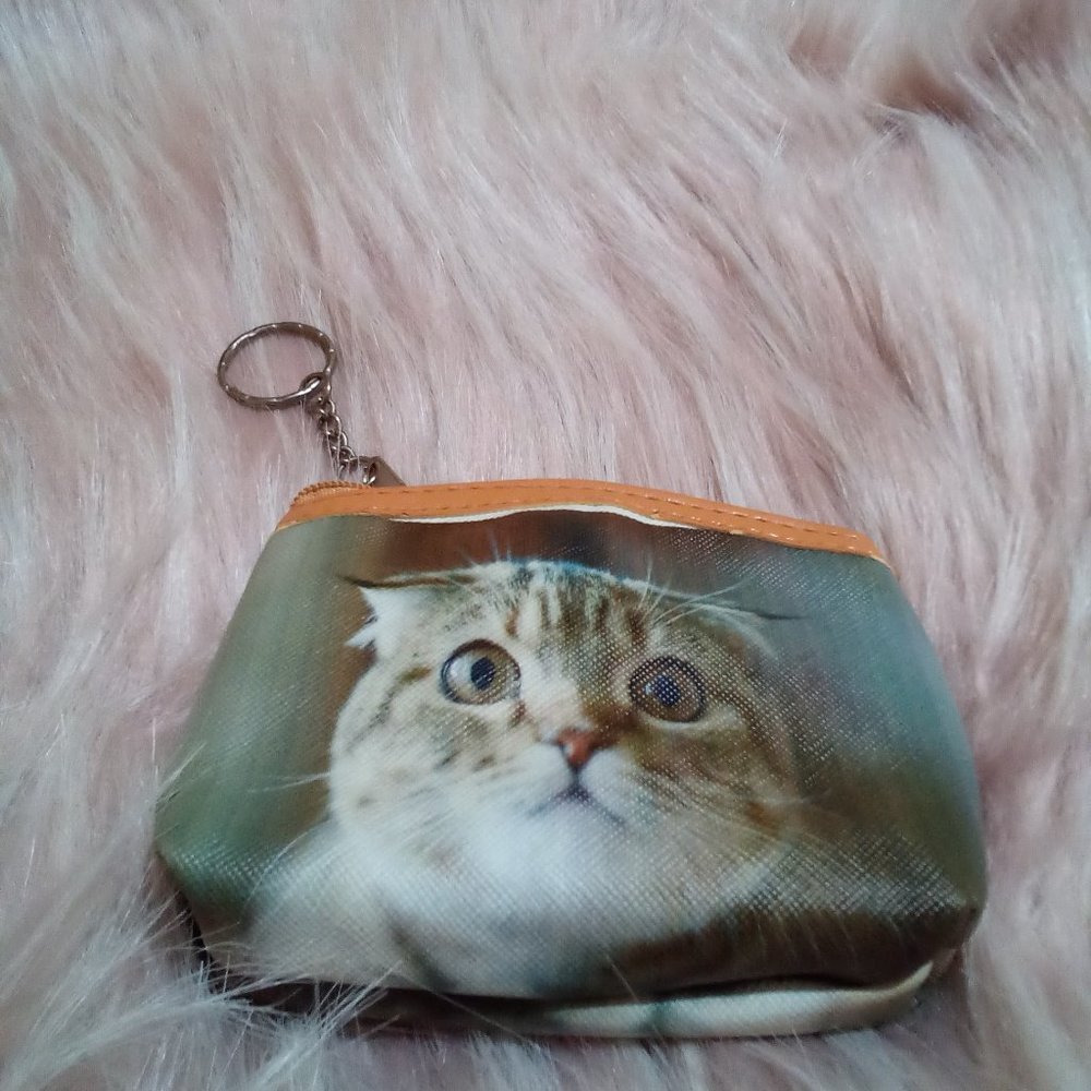 Cat coin purse